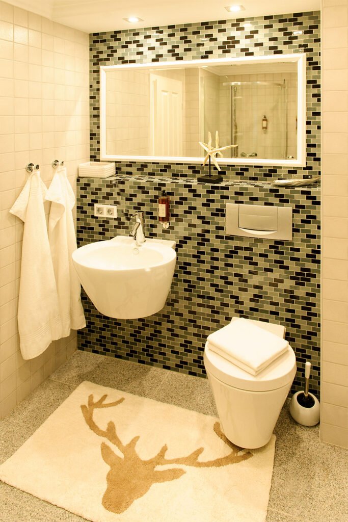 Modernes Bad - Landhaus Suite