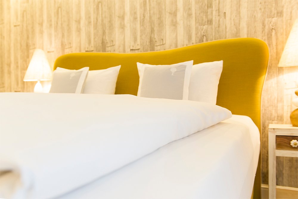 Schlafbereich Detail - Landhaus Suite