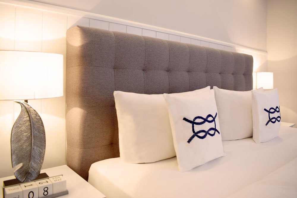 Bettansicht - Nordlicht Suite