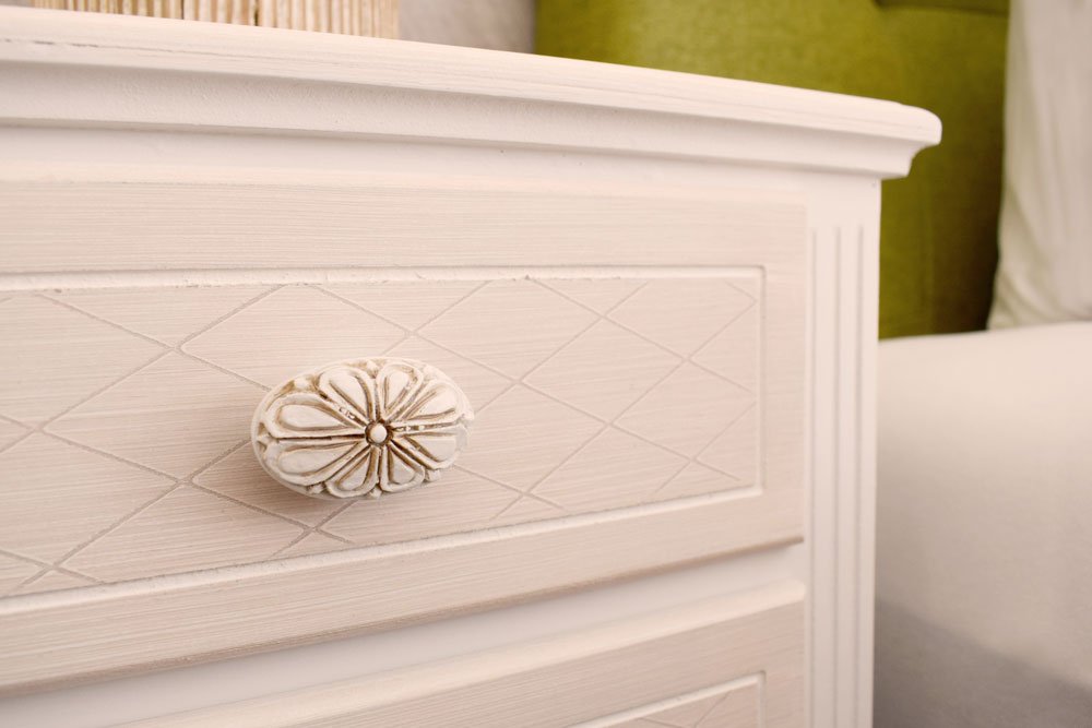 Schlafbereich Detail - Bayerwald Suite